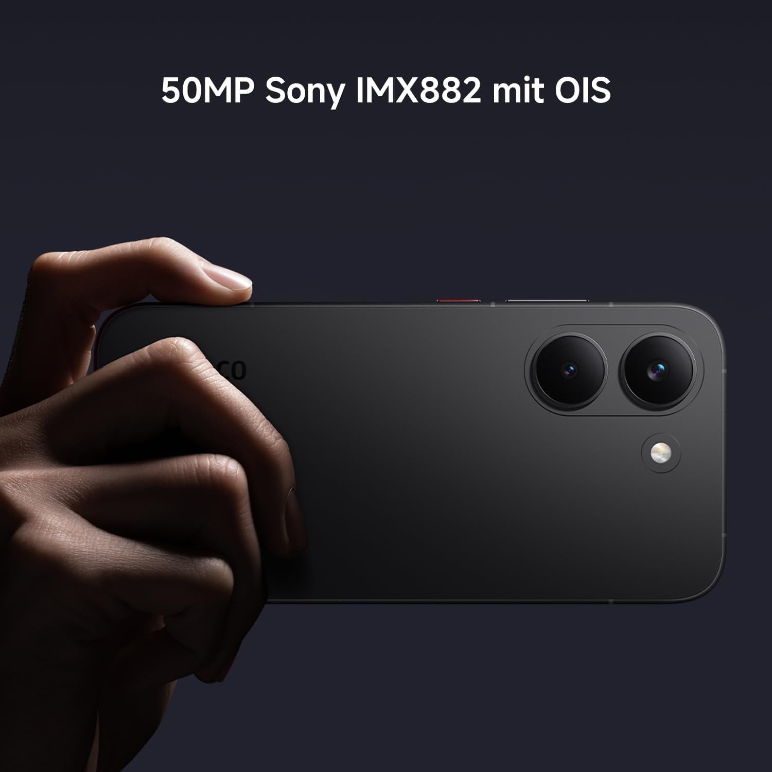 XIAOMI Poco X8 Pro Smartphone 8 GB + 256 GB, procesador Dimensity 8500-Ultra, batería de 6500 mAh, pantalla AMOLED ultra brillante, cámara principal Sony IMX882 de 50 MP con OIS, color negro - 6
