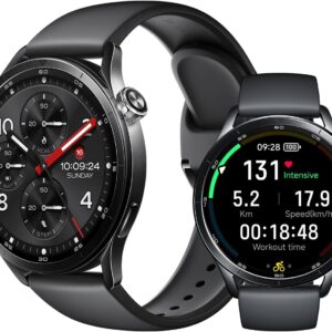 XIAOMI Watch S5 46 mm, Smartwatch con Pantalla, AMOLED de 1,48”, hasta 21 Días de Autonomía, Más de 150 Modos Deportivos, GPS de Doble Banda, NFC, Seguimiento de Salud, Android&iOS, Negro