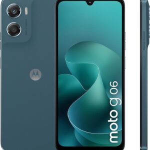 moto g06 12GB (4GB+8GB RAM Boost)/64GB color PANTONE TAPESTRY, Gran pantalla 6.88" con sonido Dolby Atmos, Sistema de cámara con IA de 50 MP, Protección contra el agua IP64, Batería de 5100 mAh