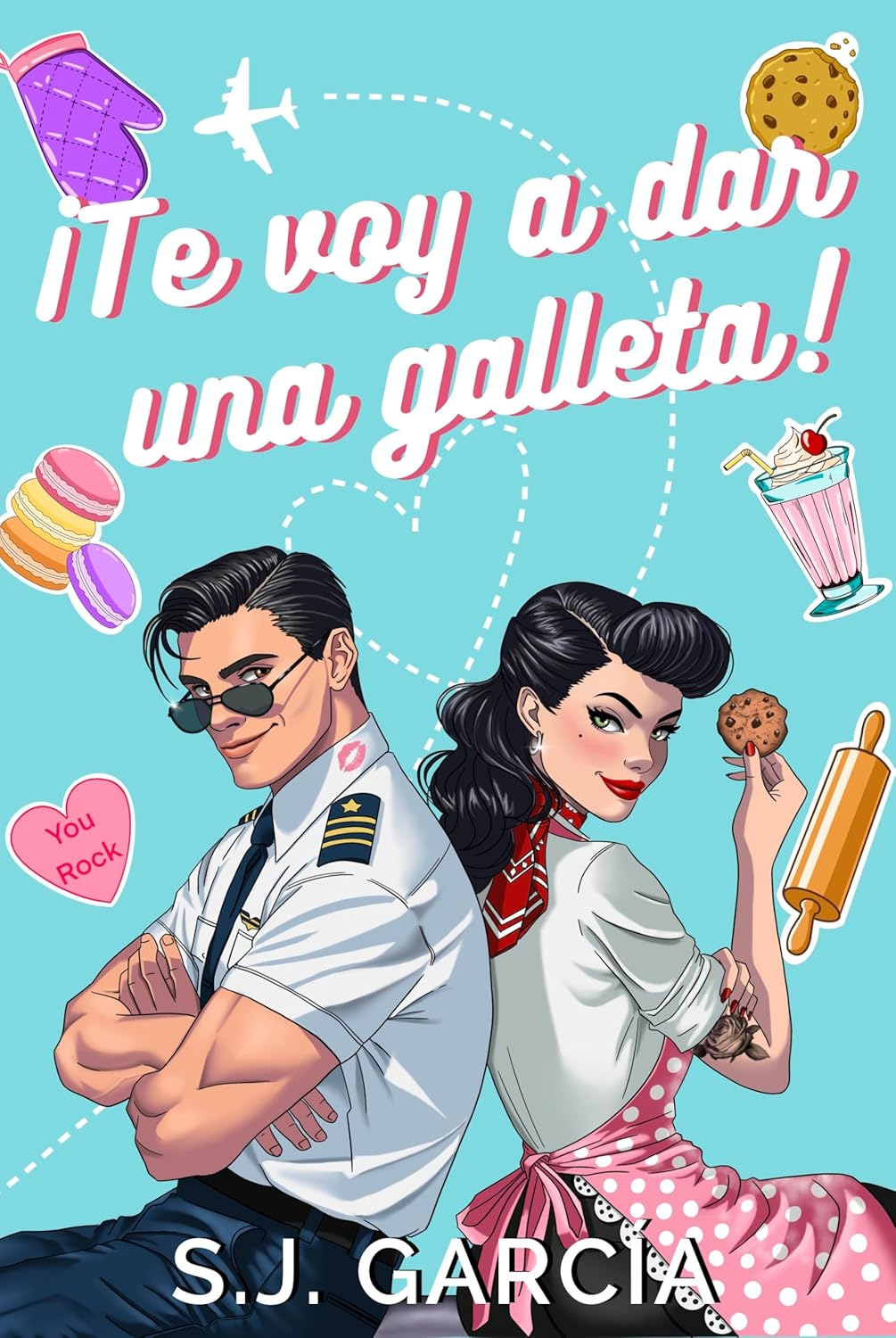 ¡Te voy a dar una galleta!: Una comedia romántica con slow burn, enemies to lovers y un piloto que no necesita turbulencias para quitarte la ropa interior. - 1
